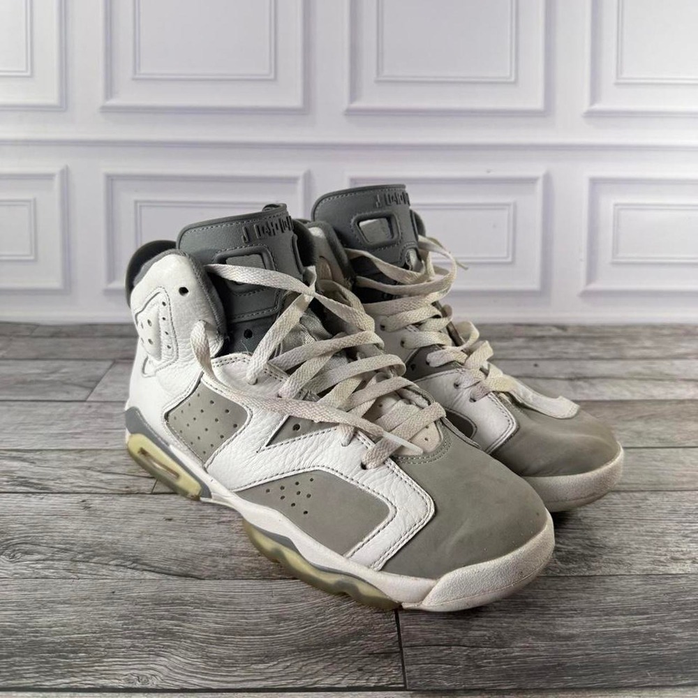Jordan 6 Retro "Cool Gray" Kids Sneakers Size US 6.5Y